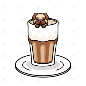 cute pug mochaccino cartoon character vector illus rnd700 frp31718405 - title:Home - اورچین فایل - format: - sku: - keywords: p_id:18