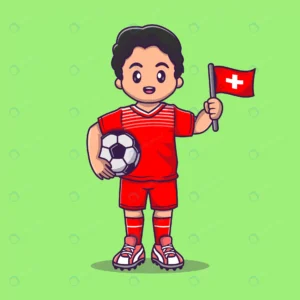 cute switzerland soccer player kit with holding fl rnd806 frp34491303 - title:Home - اورچین فایل - format: - sku: - keywords: p_id:18