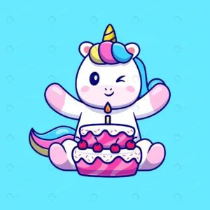 cute unicorn with birthday cake cartoon vector ic crc13440751 size1.26mb - title:Home - اورچین فایل - format: - sku: - keywords: p_id:18