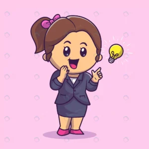 cute woman get idea cartoon vector icon illustrat crcbc0e40b3 size1.47mb - title:Home - اورچین فایل - format: - sku: - keywords: p_id:18