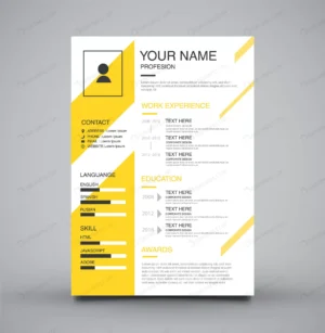 cv curriculum vitae template yellow crcc41aba3f size6.43mb - title:Home - اورچین فایل - format: - sku: - keywords: p_id:18