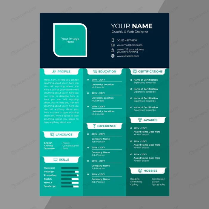cv resume design with line icons 2 crc1007803d size1.04mb - title:قالب رزومه شرکتی - اورچین فایل - format:EPS - وکتور - sku:crc1007803d - keywords:قالب رزومه شرکتی p_id:101607