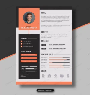 cv resume template 4 crc25540733 size3.62mb - title:Home - اورچین فایل - format: - sku: - keywords: p_id:18