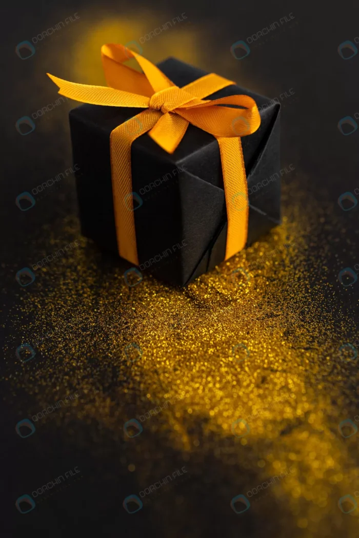 cyber monday shopping sales crc5451331d - title:تصویر استوک باکس هدیه مشکی و طلایی - اورچین فایل - format:JPG - استوک - sku:crc5451331d - keywords: p_id:64198
