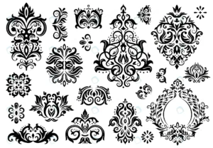 damask ornament vintage floral sprigs pattern bar crcf18a6d63 size4.10mb - title:Home - اورچین فایل - format: - sku: - keywords: p_id:18