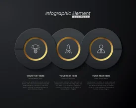 dark gold elegant infographic 3d template with st crc10aa1bba - title:Home Main - اورچین فایل - format: - sku: - keywords: p_id:18