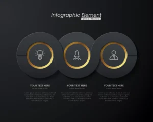 dark gold elegant infographic 3d template with st crc10aa1bba - title:Home - اورچین فایل - format: - sku: - keywords: p_id:18