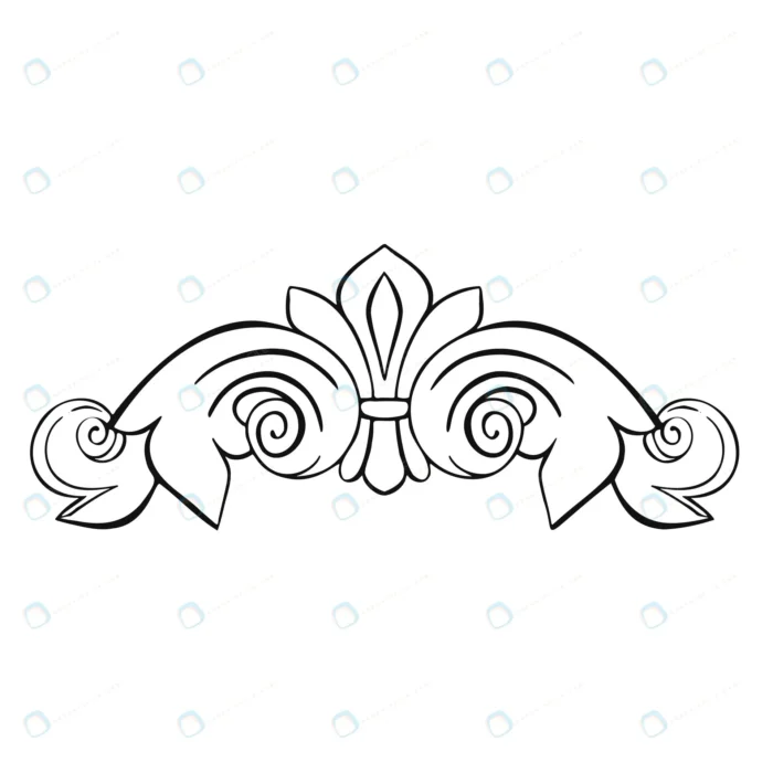 decorative elements vintage style decoration layo crc8b7a817a size1.34mb - title:وکتور گل و بوته تزئینی سبک کلاسیک - اورچین فایل - format:EPS - وکتور - sku:crc8b7a817a - keywords: p_id:84965
