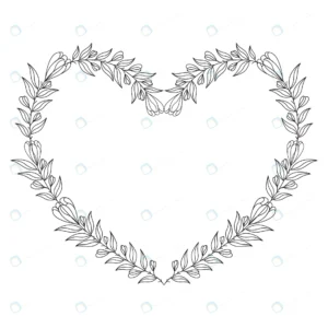 decorative heart illustration with floral heart f crccc740d57 size2.11mb - title:Home - اورچین فایل - format: - sku: - keywords: p_id:18