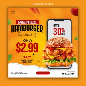 delicious burger food menu social media promotion rnd404 frp29098499 - title:Home - اورچین فایل - format: - sku: - keywords: p_id:18