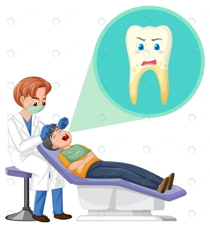 dentist man examining patient teeth white backgro crcdfb2b495 size2.62mb - title:وکتور بیمار در مطب دندانپزشکی - اورچین فایل - format:EPS - وکتور - sku:crcdfb2b495 - keywords: p_id:78207
