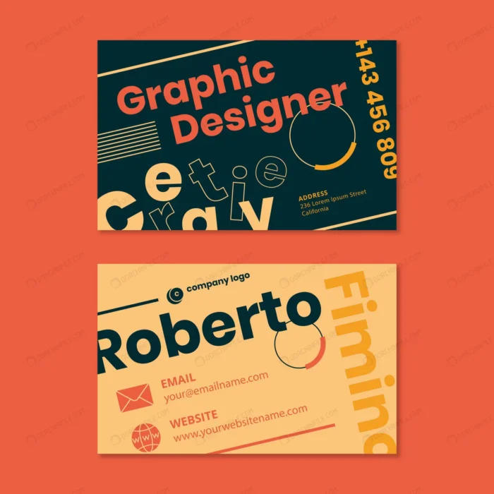 designer business card template concept crc853b6924 size1.39mb - title:کارت ویزیت گرافیست ها - اورچین فایل - format:EPS - وکتور - sku:crc853b6924 - keywords: p_id:93465