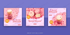 dessert social media post template bundle crc98764ff7 size3.04mb - title:Home - اورچین فایل - format: - sku: - keywords: p_id:18