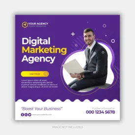 digital business marketing social media post square web banner - title:Home Main - اورچین فایل - format: - sku: - keywords: p_id:18