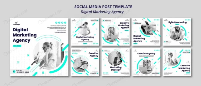 digital marketing agency social media post crc768b15ec size96.02mb - title:مجموعه قالب پست اینستاگرام دیجیتال مارکتینگ - اورچین فایل - format:PSD - فتوشاپ - sku:crc768b15ec - keywords: p_id:91467