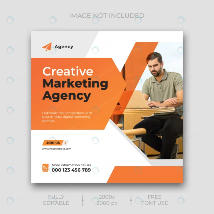 digital marketing social media banner template rnd357 frp9223483 - title:قالب پست اینستاگرام دیجیتال مارکتینگ - اورچین فایل - format:PSD - فتوشاپ - sku:frp9223483 - keywords: p_id:66796