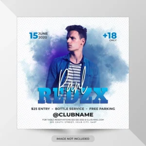 dj remix party flyer template - title:Home - اورچین فایل - format: - sku: - keywords: p_id:18