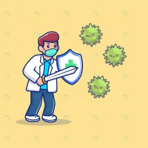 doctor fight corona virus icon illustration coron crcbd203534 size0.83mb - title:Home - اورچین فایل - format: - sku: - keywords: p_id:18