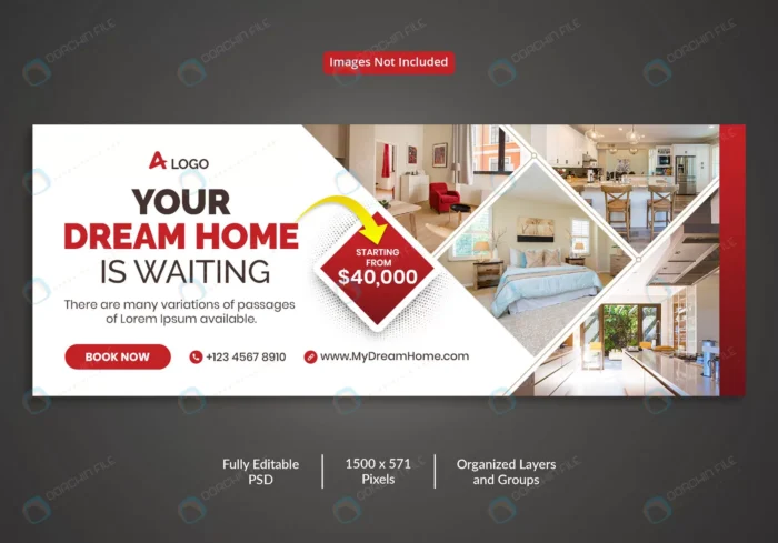 dream home for sale real estate facebook timeline crc5d17d095 size1.90mb - title:قالب کاور فیسبوک ویژه تبلیغ و فروش محصول - اورچین فایل - format:PSD - فتوشاپ - sku:crc5d17d095 - keywords: p_id:41937