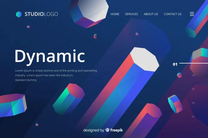 dynamic 3d geometric landing page crc2a7bd699 size2.82mb - title:قالب صفحه فرود با فرمت وکتور - اورچین فایل - format:EPS - وکتور - sku:crc2a7bd699 - keywords:قالب صفحه فرود با فرمت وکتور, وکتور, صفحه فرود, فایل تکی, لندینگ پیج p_id:94583