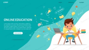 e learning concept banner online education cute s crc74f3b762 size1.24mb - title:Home - اورچین فایل - format: - sku: - keywords: p_id:18