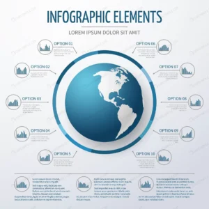 earth globe 3d infographic template crc9fc83a11 size3.80mb - title:Home - اورچین فایل - format: - sku: - keywords: p_id:18