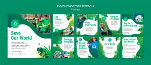 ecology concept social media post template crc4cb12f37 size66.50mb - title:Home - اورچین فایل - format: - sku: - keywords: p_id:18