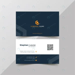 elegant blue corporate business card template crc65ad2c3d size0.44mb - title:Home - اورچین فایل - format: - sku: - keywords: p_id:18