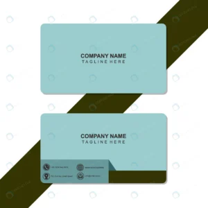 elegant business card light blue green murky green rnd688 frp29809931 - title:Home - اورچین فایل - format: - sku: - keywords: p_id:18