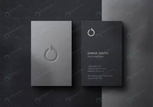 elegant business card mockup dark background with crc18b8225e size145.54mb - title:Home - اورچین فایل - format: - sku: - keywords: p_id:18