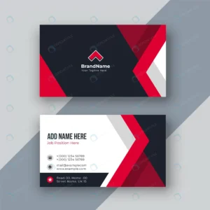 elegant business card red black business card crcc6fcec58 size0.87mb - title:Home - اورچین فایل - format: - sku: - keywords: p_id:18