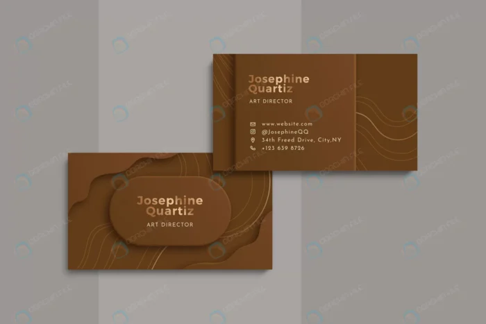 elegant business card template 1.webp crca58d8264 size5.52mb 1 - title:وکتور فلت کارت ویزیت مینیمال با تم قهوه ای - اورچین فایل - format:EPS - وکتور - sku:crca58d8264 - keywords:وکتور فلت کارت ویزیت مینیمال با تم قهوه ای, وکتور, دانلود رایگان, فایل تکی, کارت ویزیت, مینیمال, وکتور رایگان, وکتور فلت p_id:46753