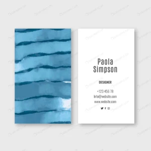 elegant business card template with watercolor br crce8473eff size7.18mb - title:Home - اورچین فایل - format: - sku: - keywords: p_id:18