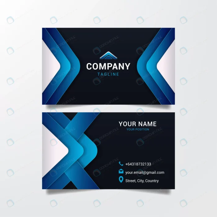 elegant business card template crce2695acb size3.41mb - title:وکتور کارت ویزیت با طرح زیبا - اورچین فایل - format:EPS - وکتور - sku:crce2695acb - keywords: p_id:56058