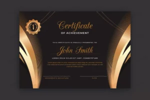 elegant certificate template with golden elements crcbf063d5d size1.03mb - title:Home - اورچین فایل - format: - sku: - keywords: p_id:18