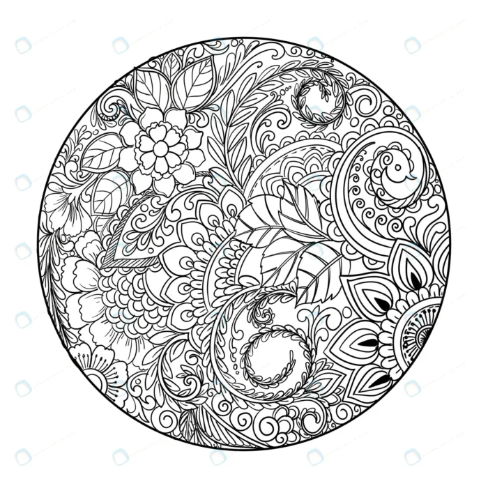elegant decorative mandala floral background crc28e6d1a0 size3.09mb - title:دانلود وکتور طرح ماندالا - اورچین فایل - format:EPS - وکتور - sku:crc28e6d1a0 - keywords: p_id:33866