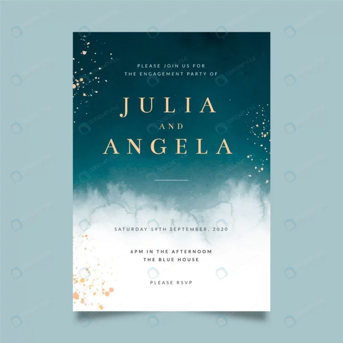 elegant engagement invitation template 2 crcb4d9ccfd size27.34mb - title:وکتور کارت دعوت جشن عروسی - اورچین فایل - format:EPS - وکتور - sku:crcb4d9ccfd - keywords: p_id:89629