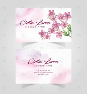 elegant floral watercolor business name card temp crcc5a219ca size23.60mb - title:Home - اورچین فایل - format: - sku: - keywords: p_id:18