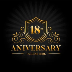 elegant gold 18th anniversary logo template crc0076854a size1.54mb - title:Home - اورچین فایل - format: - sku: - keywords: p_id:18