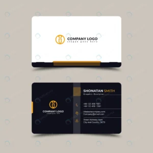 elegant minimal business card template premium vec rnd454 frp29331419 - title:Home - اورچین فایل - format: - sku: - keywords: p_id:18