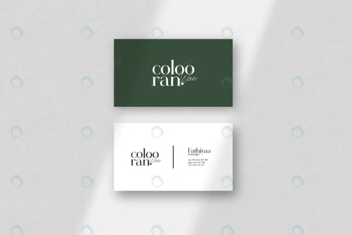 elegant minimalist business card mockup rnd819 frp13471293 - title:کارت ویزیت تجاری سبک مینیمال - اورچین فایل - format:PSD - فتوشاپ - sku:frp13471293 - keywords: p_id:67247
