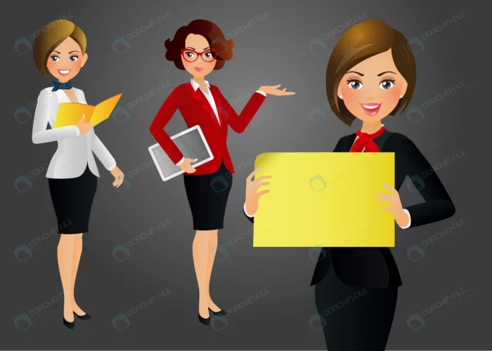 elegant people business people crc48fd74cc size1.28mb 1 - title:وکتور 3 عدد خانم مشغول به کار - اورچین فایل - format:EPS - وکتور - sku:crc48fd74cc - keywords: p_id:52952