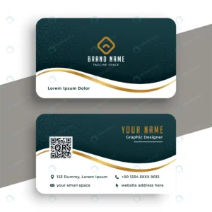 elegant premium golden business card template crc6072fca1 size2.62mb - title:Home - اورچین فایل - format: - sku: - keywords: p_id:18