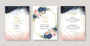 elegant wedding invitation with navy peach floral rnd853 frp13005635 - title:Home - اورچین فایل - format: - sku: - keywords: p_id:18