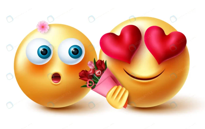 emoji couple valentine vector concept design 3d i crcc7d0382a size6.37mb - title:وکتور ایموجی 3 بعدی ویژه ولنتاین - اورچین فایل - format:EPS - وکتور - sku:crcc7d0382a - keywords: p_id:42666