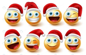 emoji santa characters vector set santa claus chr crc0739c109 size8.31mb - title:Home - اورچین فایل - format: - sku: - keywords: p_id:18