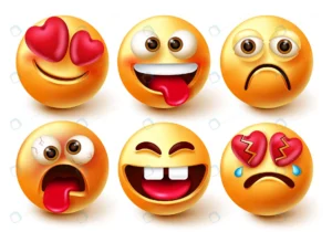 emoticons characters vector set emoticon 3d emoji crc7e290472 size8.37mb - title:Home - اورچین فایل - format: - sku: - keywords: p_id:18