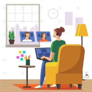 employees working from home concept crcfc6c7ed4 size0.85mb - title:Home - اورچین فایل - format: - sku: - keywords: p_id:18