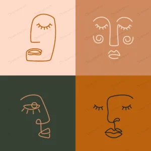 ethnic woman line art icons modern minimalism art crca3a52a1e size0.53mb - title:Home - اورچین فایل - format: - sku: - keywords: p_id:18