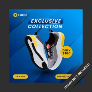 exclusive collection sport shop social media post template design - title:Home - اورچین فایل - format: - sku: - keywords: p_id:18